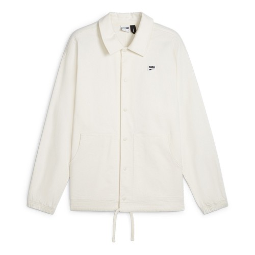 OFF WHITE PUMA Downtown giacca con bottoni uomo bianco sporco casual sportivo capospalla 62369566