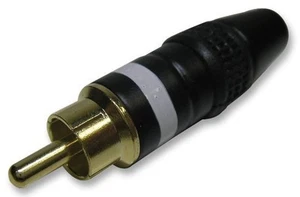 PRO SIGNAL - Phono Plug, Zwart / Wit - Afbeelding 1 van 1