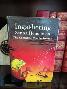Ingathering: The Complete People Stories_Zenna Henderson_HCDJ_1st Edition_Vry Gd - Picture 1 of 12