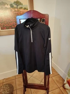 Under Armor Legrand Pullover Loose Fit Sz. Large Black And White - Picture 1 of 8
