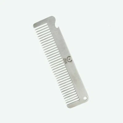 Zeus Stainless Steel Comb with Bottle Opener  F21 - Image 1 of 4