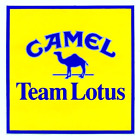 Adesivo/Sticker * Camel - Team Lotus * Cm.9,05 X 9,05