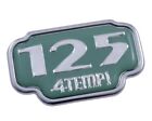 Lettrage Decal Sticker pour la boîte à outils « 125 4Tempi » pendants 33x55mm
