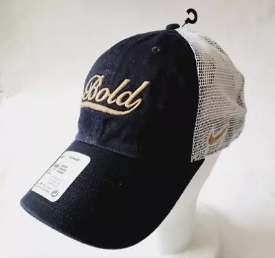 Nike Heritage86 trucker Hat snapback Swoosh logo BOLD Ol Reign - Image 1 of 3