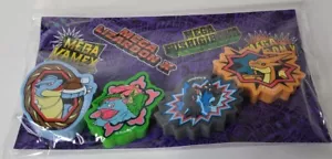 Pokemon Center 2014 Mega Charizard X, Y, Mega Venusaur & Mega Blastoise Gomme - Foto 1 di 8
