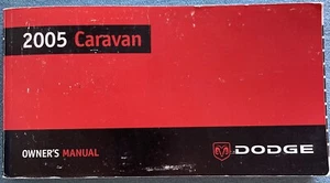 2005 Dodge Caravan Owner's Manual And Maintenance Logbook - Picture 1 of 2