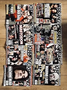 Kerrang magazine 2007 Collection Jan To Feb BMTH Dropdead Scene emo - Picture 1 of 15