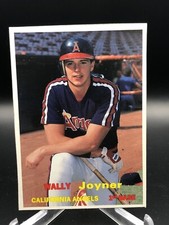Wally Joyner California Angels 1990 SCD Baseball Card Price Guide