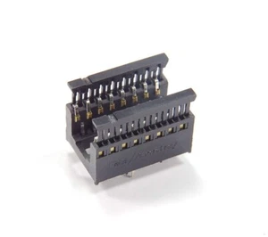 Lot of 4 - T&B ANSLEY PDS-16 Connectors, IC Socket, 16 DIP Piggy Back Socket New - Picture 1 of 5