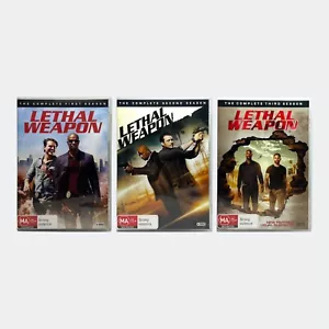 Lethal Weapon (TV Series): The Complete Series (Season 1-3) DVDs - Region 4, PAL - Picture 1 of 24