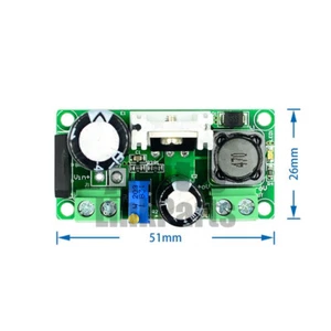 AC/DC to DC Buck Step Down Converter Power Supply Module LM2596HV DC 5V-50V 3A - Picture 1 of 3