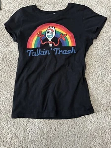 Disney Next Level Forky Talkin Trash Toy Story Girls T-shirts Sz. XL  14/ 16 - Picture 1 of 6