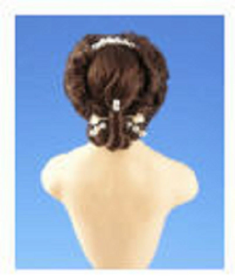 1:12 Visual Mini Doll Dressing Made Easy ~Proper Victorian Lady wigging only  - Image 1 of 1