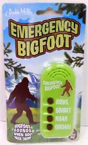Emergency Bigfoot Electronic Noisemaker Archie McPhee (SEE VIDEO) - Picture 1 of 2