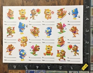 CHRISTMAS LABEL TAGS AND STICKERS, 12 BEAUTIFUL LABEL TAGS STICKERS #TAGS+8 - Picture 1 of 2