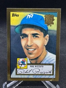 Phil Rizzuto 2001 Topps 1952 World Series (Gold) (REPRINT) #11 New York Yankees - Picture 1 of 3