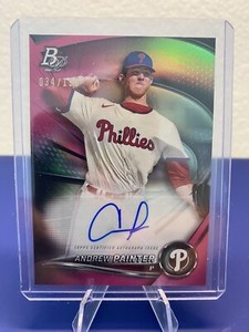 🔥2022 Bowman Platinum Top Prospects Auto  Andrew Painter  # 034/199 🔥TOP 34🔥