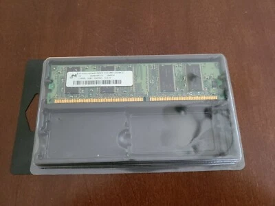 Micron MT4VDDT1664AG-265C3 PC2100U-25330-Z 128MB DDR 266MHz CL2.5 - Image 1 of 3