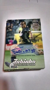 2017 Topps Stadium Club MLS Fabinho Members Only AUTO 3/20 AUTOGRAPH - Picture 1 of 1