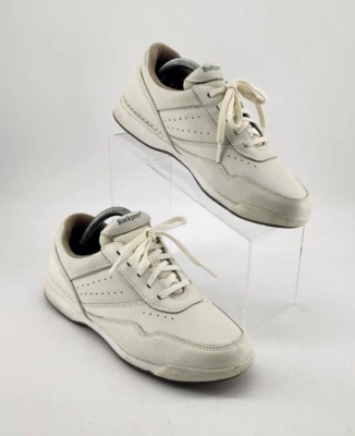 Rockport Women's ProWalker LaceUp Walking Sneaker Shoes White Leather W7104M 8.5 - Image 1 of 4