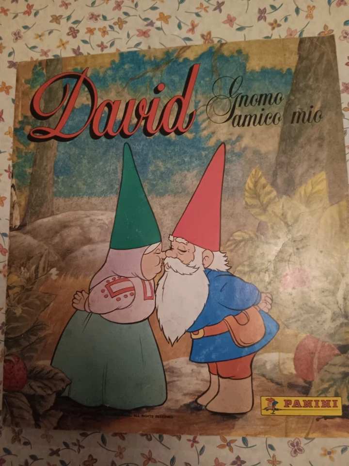 Figurine DAVID gnomo amico mio Mancolista e scambio - Immagine 1 di 1