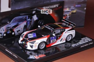1/43 Minichamps LEXUS LFA COCHE DE CARRERAS 2010 MODELO FUNDIDO A PRESIÓN RARO - Imagen 1 de 4
