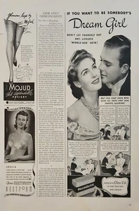 Jabón Palmolive 1940 anuncio vintage si quieres ser la chica de ensueño de alguien - Imagen 1 de 1