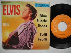 ELVIS PRESLEY Blue Suede Shoes 45 7" single Germany 47-6636 Jahreszahl EX - Picture 1 of 2