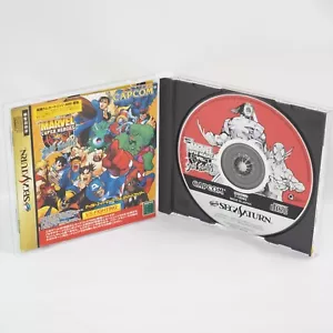 MARVEL SUPER HEROES VS STREET FIGHTER Sega Saturn 2035 ss - Picture 1 of 10