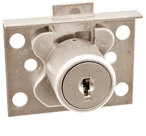 CCL 02065 US4 Disc Tumbler Desk Drawer 7/8" Keyed Alike CAT30 Lock Spring - Picture 1 of 2