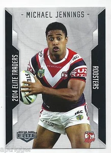 2014 NRL Elite Base Card (121) Michael JENNINGS Roosters - Picture 1 of 1