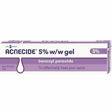 Galderma Acnecide 5% Benzoyl Peroxide Gel - 30g