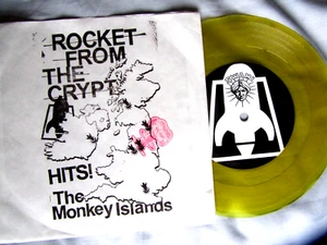 ROCKET FROM THE CRYPT - SPINNING ROUND Vinyl 7" Single 400 Copies only N/MINT - Picture 1 of 3
