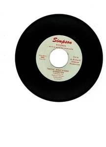 Zionettes Gospel 45 (SIMPSON 214) Talkin' Bout A Man/He's Walkin' With Met - Picture 1 of 2