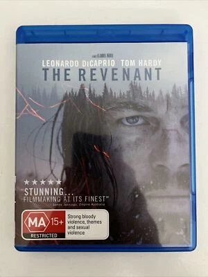 The Revenant (Blu-ray, 2015) Leonardo DiCaprio, Tom Hardy. Region B - Image 1 of 3