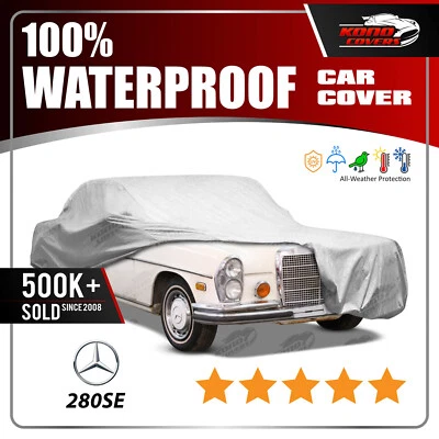 Capa de carro Mercedes-Benz 280Se 6 camadas impermeável 1968 1969 1970 1971 1972 1973 - Imagem 1 de 4