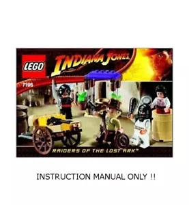 LEGO 7195 - INDIANA JONES - Hinterhalt in Kairo - NUR ANLEITUNG - Bild 1 von 1