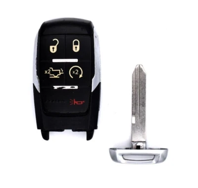 OEM FAIR COND. Unlocked 19 20 21 22 23 24 Dodge RAM 2500 Remote Smart Key Fob - Image 1 of 3