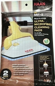Almohadillas de limpieza Haan MF-2 Ultra Microfibra Azul Se adapta a FS 20 30 50 Incluye 2 almohadillas - Imagen 1 de 19