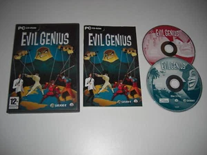 EVIL GENIUS Pc Cd Rom - ENVÍO RÁPIDO - Imagen 1 de 1