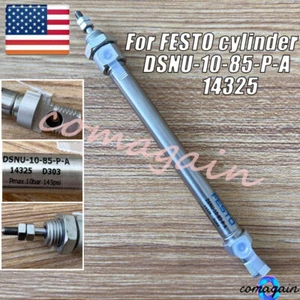 Qty:1 New For FESTO Pneumatic cylinder DSNU-10-85-P-A 14325 US Stock - Picture 1 of 10