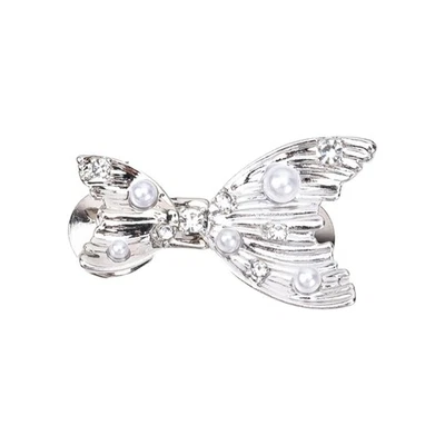 Fashion Tail Waist Clasp With Crystal Pearls Adjustable Jeans Belt Detachable - Image 1 of 4