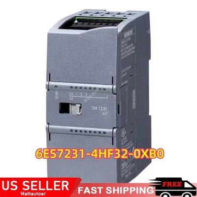 New Siemens 6ES7 231-4HF32-0XB0 S7-1200 Analog input SM 1231 6ES7231-4HF32-0XB0 - Image 1 of 4