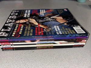 (8) 2002 Playboy Magazines - Missing April Thru June Good Condition - Picture 1 of 20