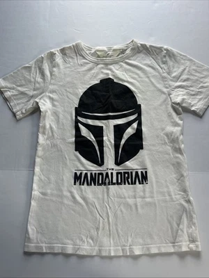 H&M StarWars Boys White Graphic Tee Size 8/10 - Image 1 of 4