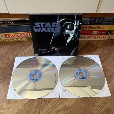 Star Wars A New Hope Widescreen THX LaserDisc Special Edition Gatefold 2 discs - Image 1 of 4