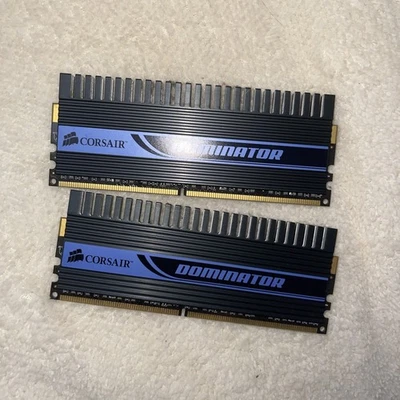 CORSAIR 4GB 2x2gb DDR2 CM2X2048-8500C5D 1066Mhz Retro Gaming Overclock Memory - Image 1 of 3