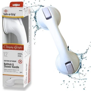Agarre seguro Agarre seguro Cambio de estilos de vida Ventosa Barras de agarre para bañeras - Imagen 1 de 6