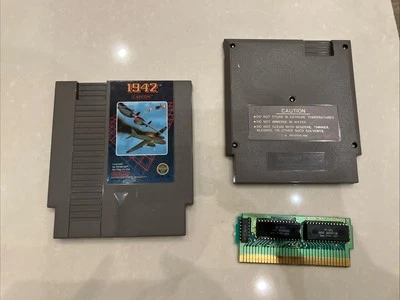 1942 NES Authentic Tested 5 Screw. Nintendo Cartridge NES 1985 Cartridge Only - Image 1 of 4
