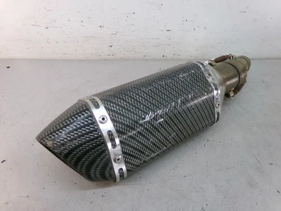 Silenciador de escape antideslizante para Kawasaki Ninja 250 EX250 2008 a 2012 K233 Foto 1 de 4